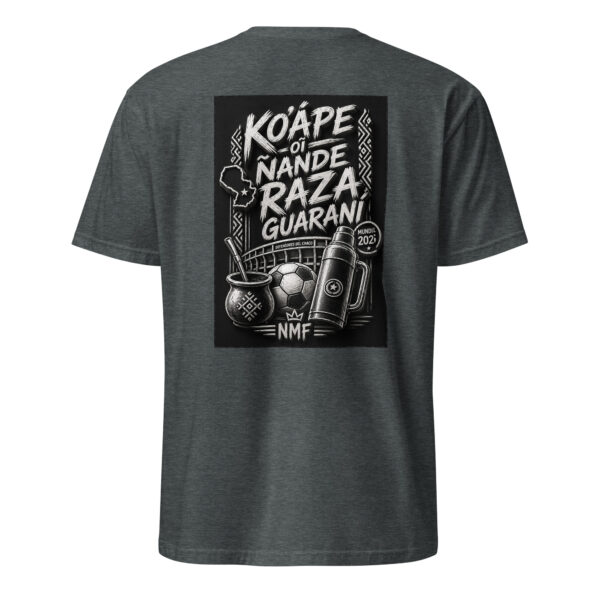 unisex-basic-softstyle-t-shirt-dark-heather-back-69ecbf6140dc5.jpg Remera basica manga corta raza guaraní
