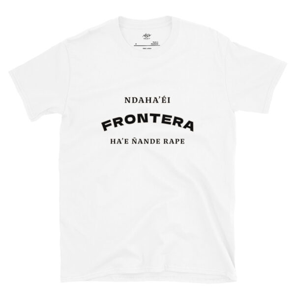 unisex-basic-softstyle-t-shirt-white-front-69d3fcebb7901.jpg Camiseta Sin frontera