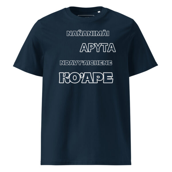 unisex-organic-cotton-creator-2.0-t-shirt-french-navy-front-69e0f7ac1e44d.jpg Remera premium manga corta Nañanimãi