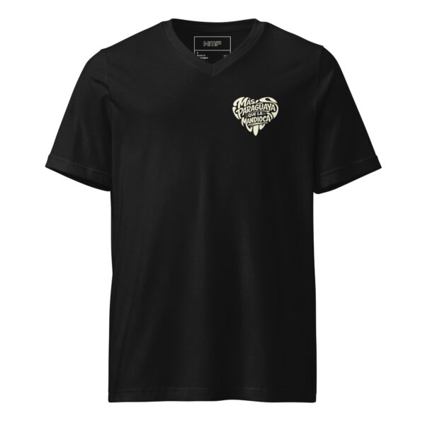 unisex-v-neck-tee-black-front-69e2aaeb4b446.jpg Remera manga corta + mandio cuello pico