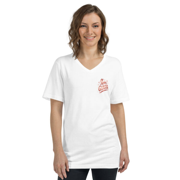Remera manga corta Kuña guapa kuña paraguaya cuello pico