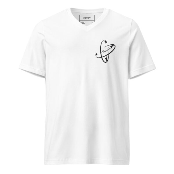 unisex-v-neck-tee-white-front-69e0fc7a5c6ac Remera manga corta Purete cuello pico