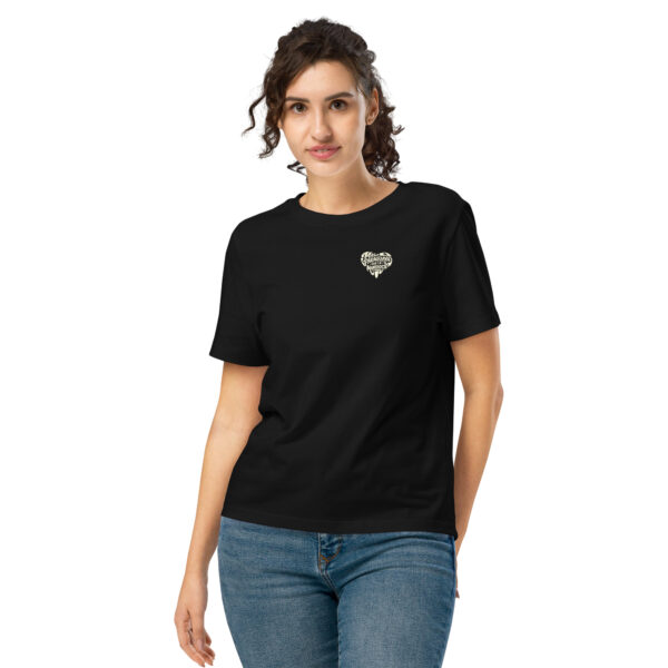 womens-organic-ribbed-neck-stella-muser-t-shirt-black-front-69e2b1e8a46ff.jpg Remera premium manga corta + mandio cuello acanalado