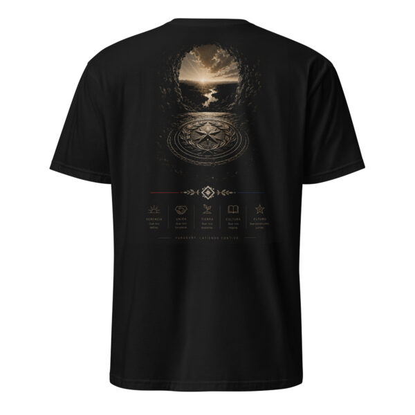 Remera basica de manga corta  Paraguay latiendo contigo