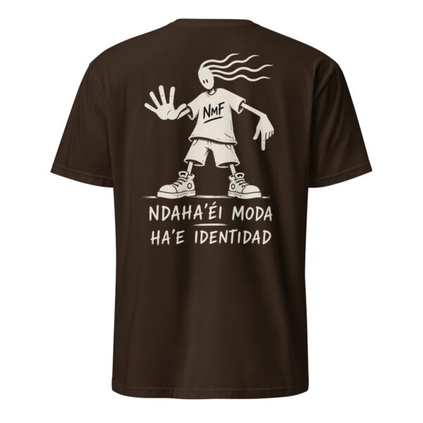 unisex-basic-softstyle-t-shirt-dark-chocolate-back-69fa13d5be69e.jpg Remera basica manga corta Ha'e identidad