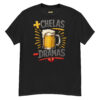 unisex-classic-tee-black-front-6a08ac77c979b Remera basica unisex + chelas
