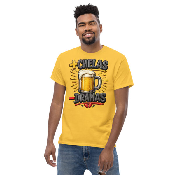 unisex-classic-tee-daisy-front-2-6a08959216a99.jpg Remera basica unisex + chelas