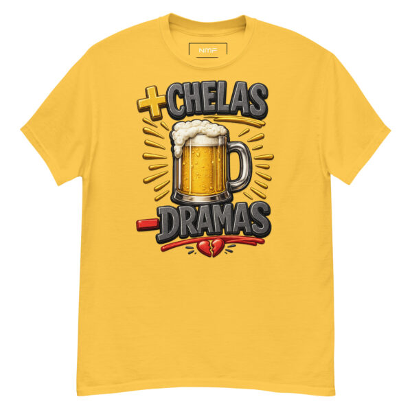 unisex-classic-tee-daisy-front-6a08ac77ca58a Remera basica unisex + chelas