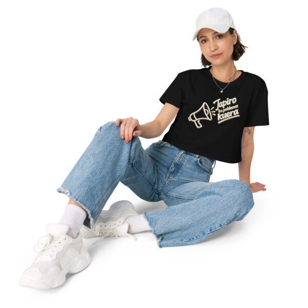 womens-crop-top-black-front-6a0b4064f0599.jpg Crop top Japiro problema kuera
