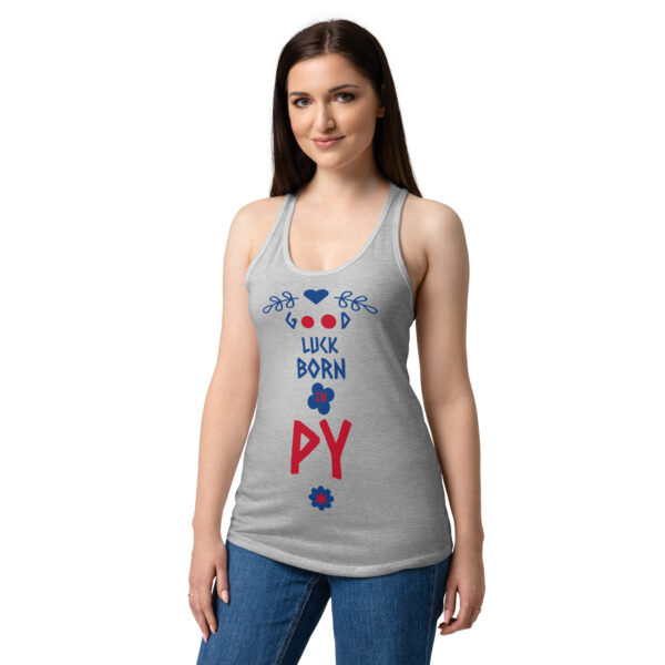 Remera tirantes ajustada Born in PY