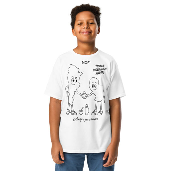 Remera clásica niño amigo kurepi