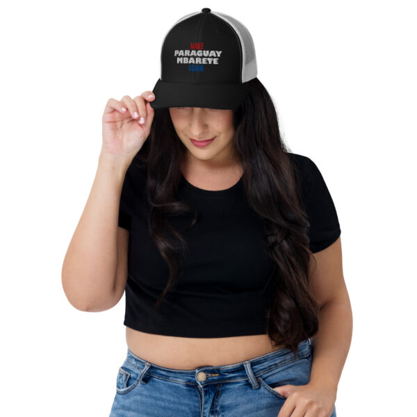 retro-trucker-hat-black-white-front-6a317c7395289.jpg Gorra Make Paraguay Mbarete Again
