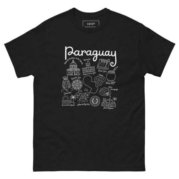 unisex-classic-tee-black-front-6a3c1c06531a9.jpg Remera básica manga corta unisex Clásicos Py