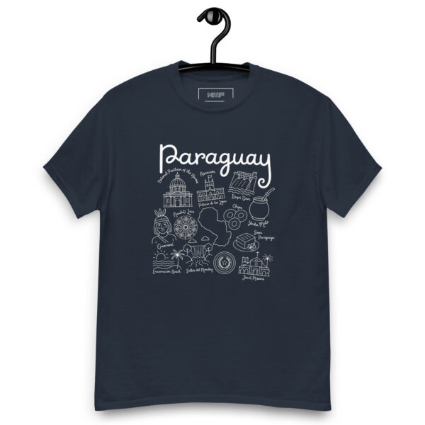 unisex-classic-tee-navy-front-6a3c22939a234.jpg Remera básica manga corta unisex Clásicos Py