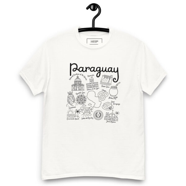 unisex-classic-tee-white-front-6a3c170e0d64a.jpg Remera básica manga corta unisex Clásicos Py