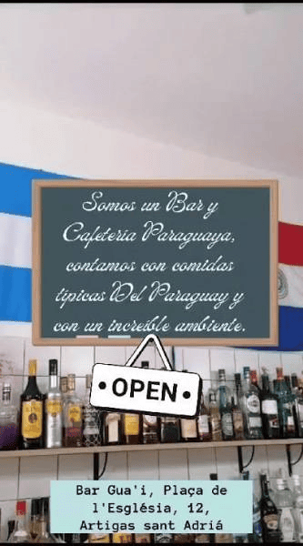 Platos de Bar Gua'i en Sant Adrià de Besòs