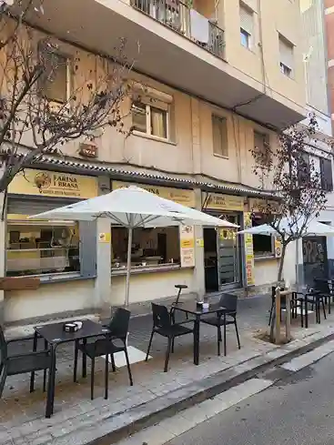 Pizza artesanal de Farina i Brasa en Barcelona