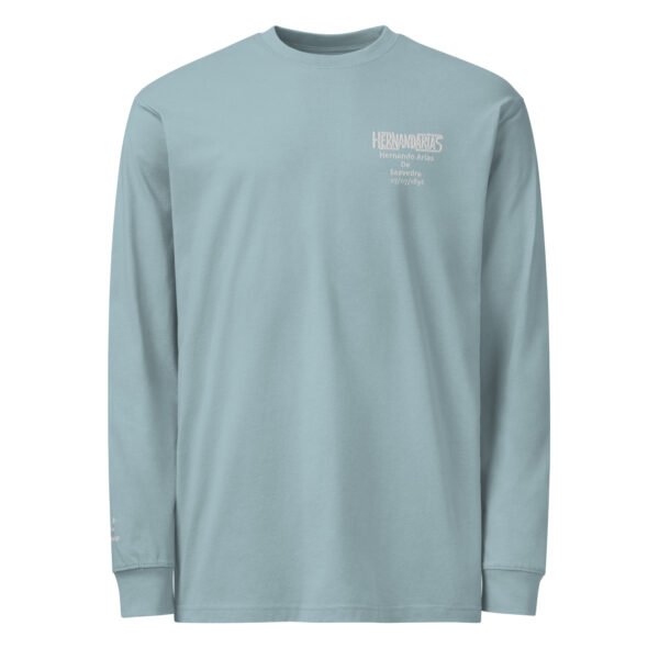 mens-heavyweight-long-sleeve-t-shirt-agave-front-6ab4bbe09ebee.jpg Camiseta manga larga Paraguay Hernandarias 07/07/1896 | Historia del Paraguay