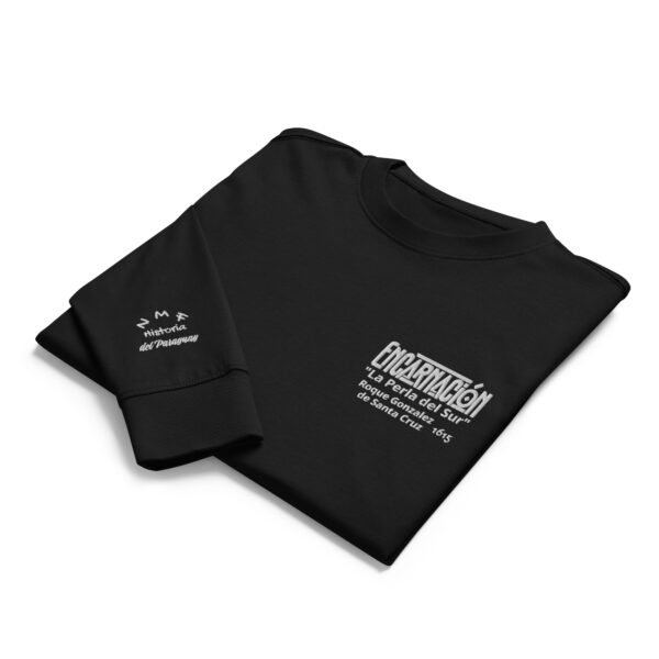 mens-heavyweight-long-sleeve-t-shirt-black-front-6aaabc1e76e41.jpg Camiseta manga larga Paraguay Encarnación 1615 | Historia del Paraguay