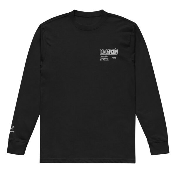 mens-heavyweight-long-sleeve-t-shirt-black-front-6ab01762b6744.jpg Camiseta manga larga Paraguay Concepción 1773 | Historia del Paraguay