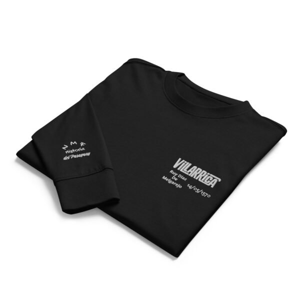 mens-heavyweight-long-sleeve-t-shirt-black-front-6ab02242bad16.jpg Camiseta manga larga Paraguay Villarrica 1570 | Historia del Paraguay