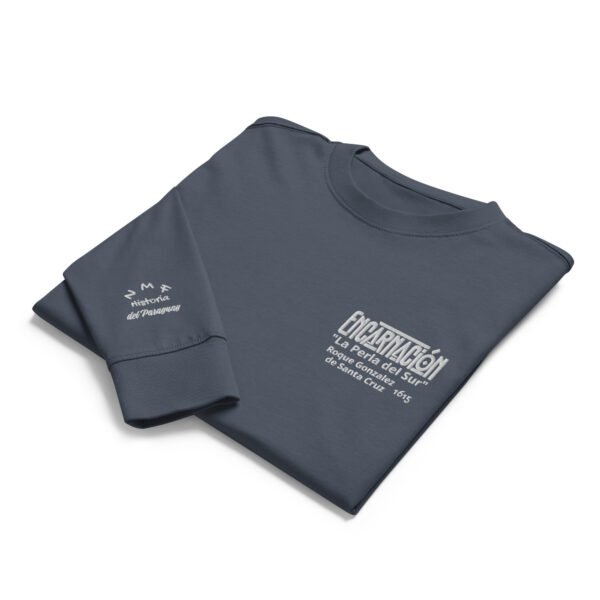 mens-heavyweight-long-sleeve-t-shirt-harbor-blue-front-6aaabc1e770ce.jpg Camiseta manga larga Paraguay Encarnación 1615 | Historia del Paraguay