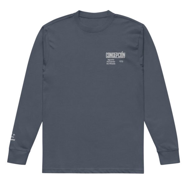 mens-heavyweight-long-sleeve-t-shirt-harbor-blue-front-6ab01762b68be.jpg Camiseta manga larga Paraguay Concepción 1773 | Historia del Paraguay