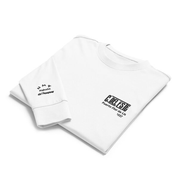 mens-heavyweight-long-sleeve-t-shirt-white-front-6aaab17d855bb.jpg Camiseta manga larga Paraguay Ciudad del Este 1957 | Historia del Paraguay