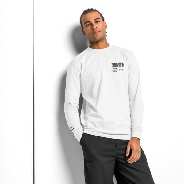 mens-heavyweight-long-sleeve-t-shirt-white-front-6aaad1f81b604.jpg Camiseta manga larga Paraguay Coronel Oviedo