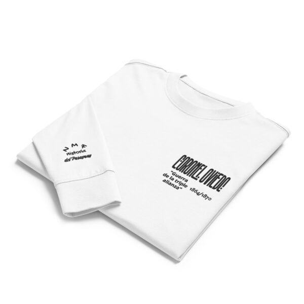 mens-heavyweight-long-sleeve-t-shirt-white-front-6aaad1f81c6db.jpg Camiseta manga larga Paraguay Coronel Oviedo | Historia del Paraguay
